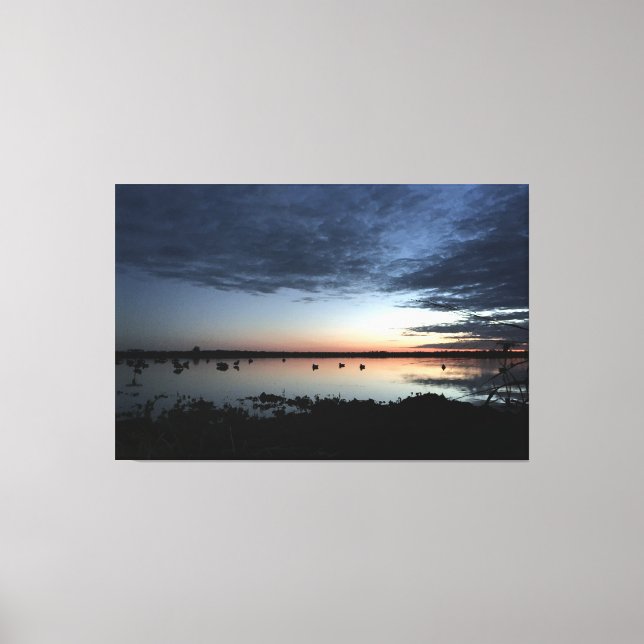 Duck Hunter's Paradies Leinwanddruck (Vorderseite)