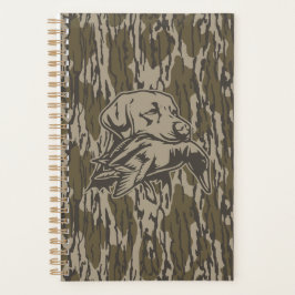 Duck Hunters with Dog Forest Bottom Lands Camo Planer