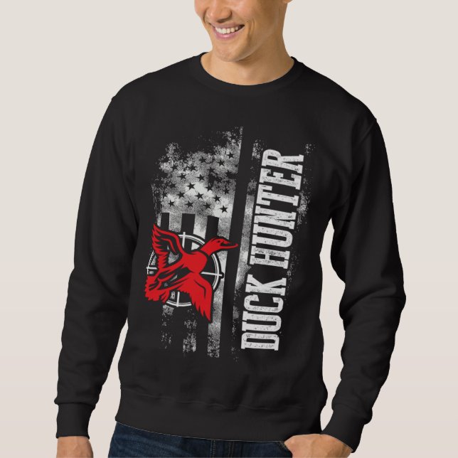 Duck Hunting Season  Hunter Sweatshirt (Vorderseite)
