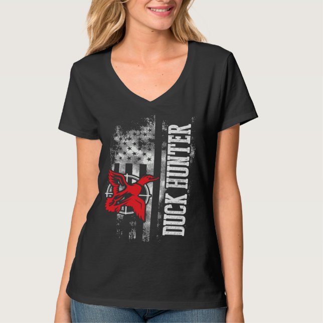 Duck Hunting Season  Hunter T-Shirt (Vorderseite)