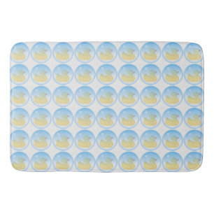 Duck in Bubble Quirky Muster Badematte