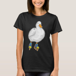 Duck Inline Skaten Roller Skate T-Shirt