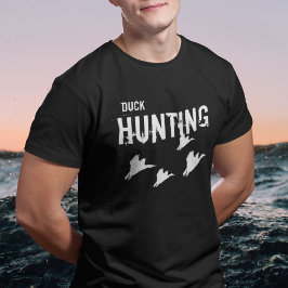 Duck Jagd Mallards fliegende Sportler Zitat T-Shirt