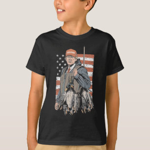 Duck Jagd Trump Camouflage Hallo Jagd Saison Us Fl T-Shirt