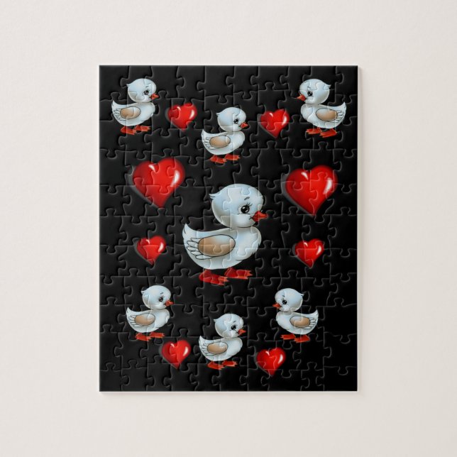 Duck Jigsaw Puzzle (Vertikal)