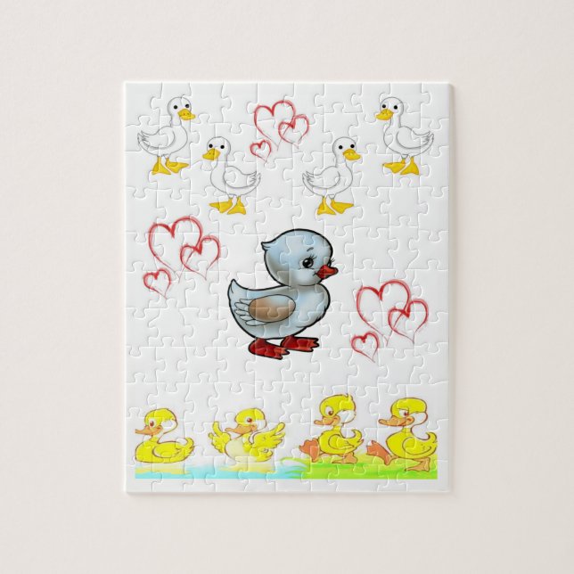 Duck Jigsaw Puzzle (Vertikal)
