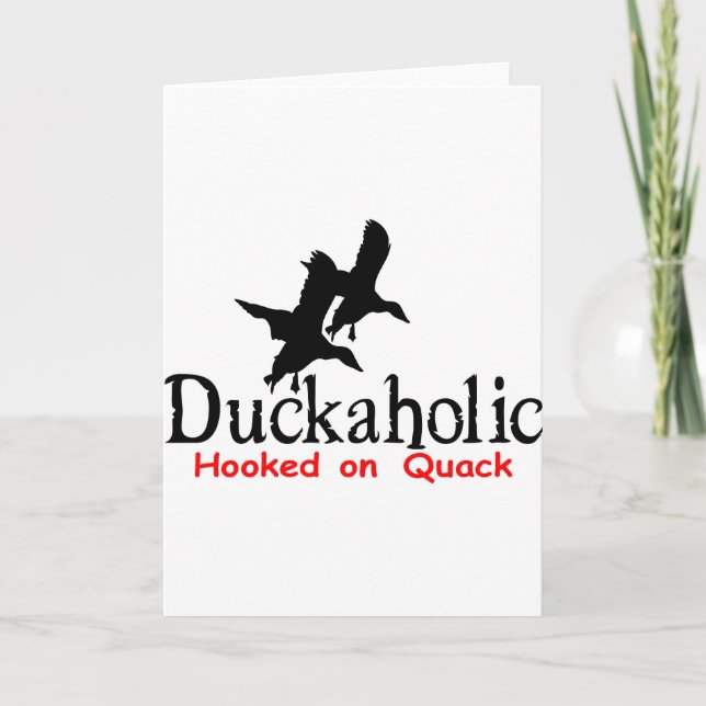 DUCK JUNTING KARTE (Vorderseite)