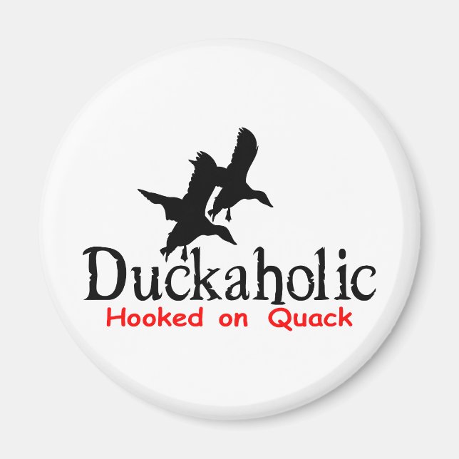 DUCK JUNTING MAGNET (Vorne)