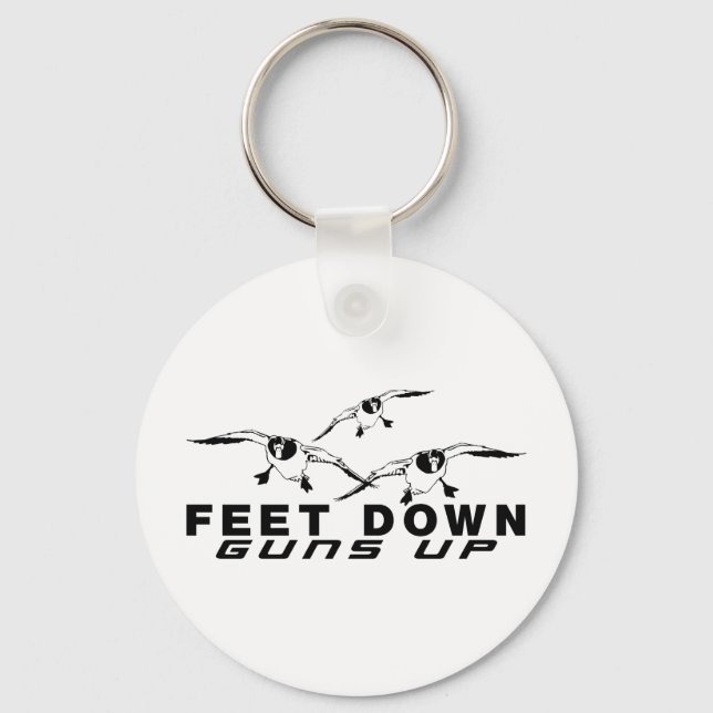 DUCK JUNTING SCHLÜSSELANHÄNGER (Vorderseite)