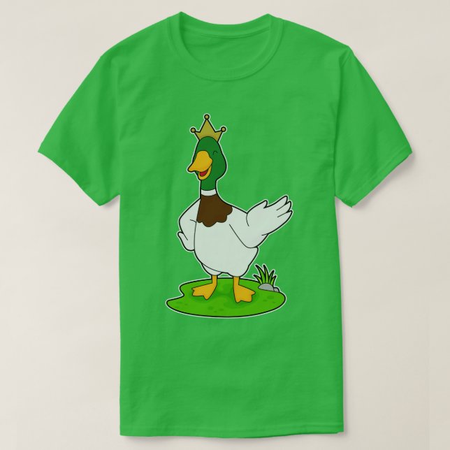 Duck King Crown T-Shirt (Design vorne)