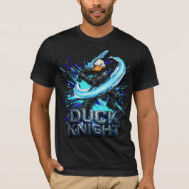 Duck Knight 3D Cyber-Enten-Krieger T-Shirt