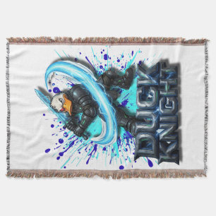 Duck Knight 3D Cyber-Entenkrieger-T-Shirt Decke