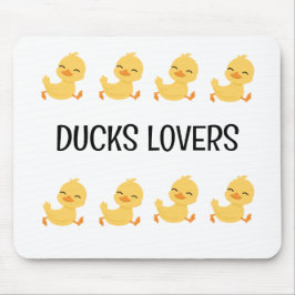 Duck Lovers Mouse Pad Mousepad