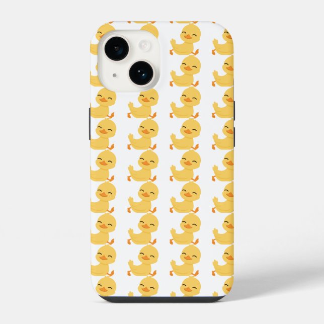 Duck Lovers Phone Case iPhone 14 Hülle (Rückseite)