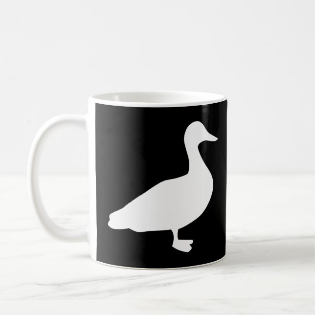 Duck Mallard Pet Animal Duckling Farm Bauer Farmi Kaffeetasse (Links)