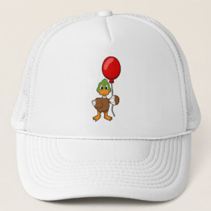 Duck mit Balloon Truckerkappe