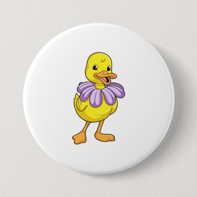 Duck mit Daisy Button (Vorderseite)