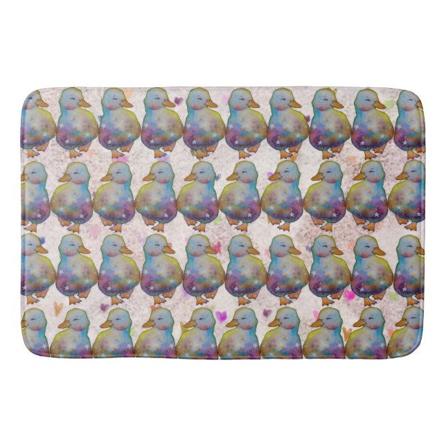 Duck named Rainbow Badematte (Vorderseite)