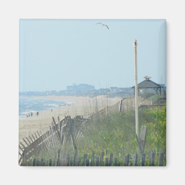 Duck North Carolina Coastline Magnet (Vorne)