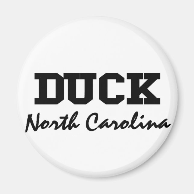 Duck North Carolina Magnet (Vorne)