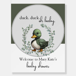 Duck Oh Baby Begrüßungszeichen
