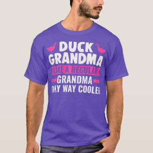 Duck-Oma-Frauen wie normale Enten von Oma T-Shirt