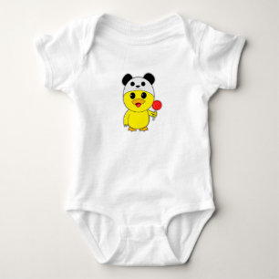 Duck Panda Kawaii Baby Strampler
