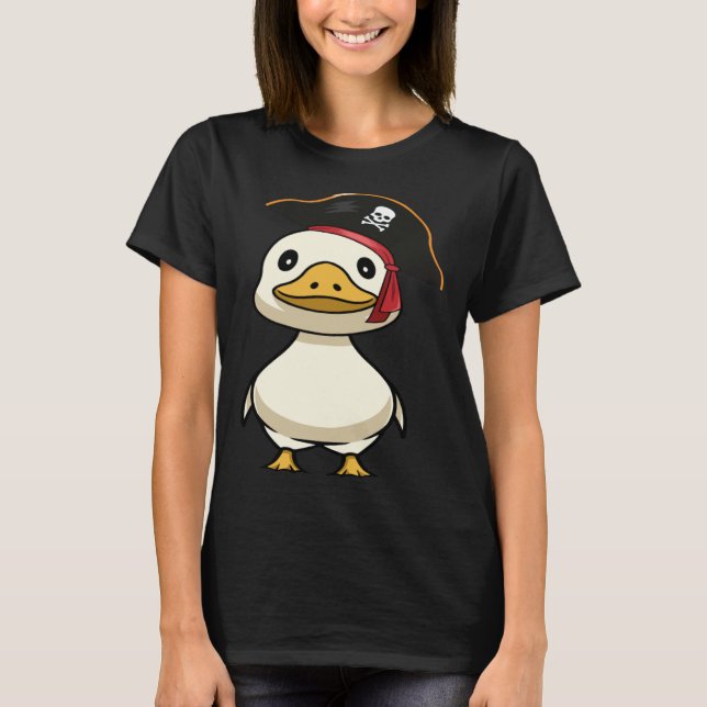 Duck Pirate Farmer Duck Day Wild Duck  1 T-Shirt (Vorderseite)