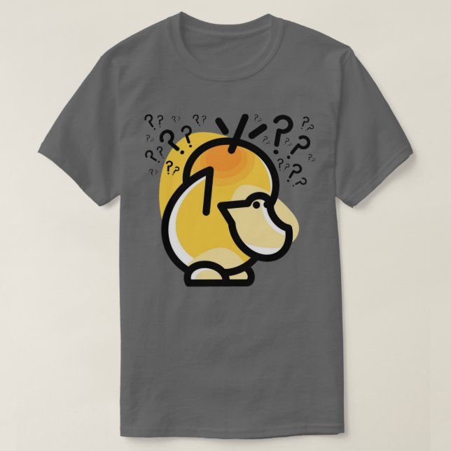 Duck Psyduck T-Shirt (Design vorne)