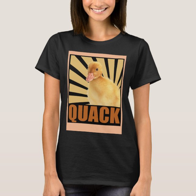 Duck Quack Poultry Breeder Runner Duck T-Shirt (Vorderseite)