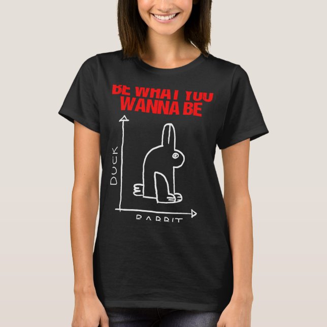 Duck Rabbit Math Graph Math Lehrer Outift Easte T-Shirt (Vorderseite)
