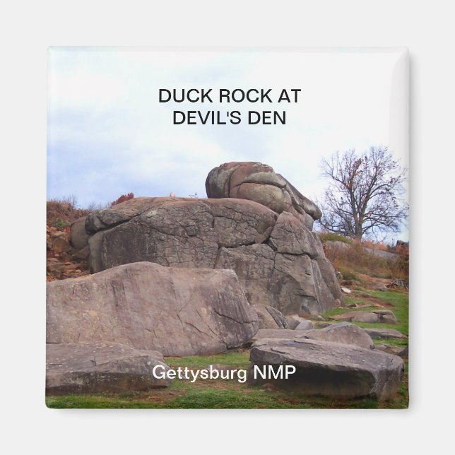 DUCK ROCK IN DEVIL'S DEN MAGNET (Vorne)
