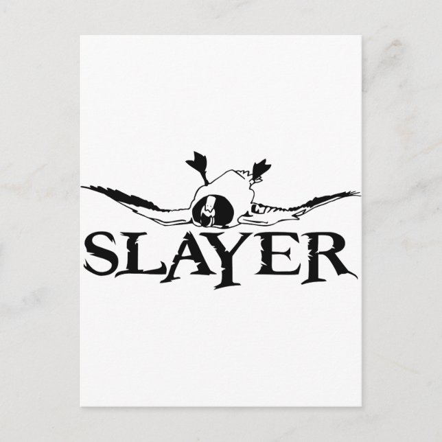 DUCK SLAYER POSTKARTE (Vorderseite)