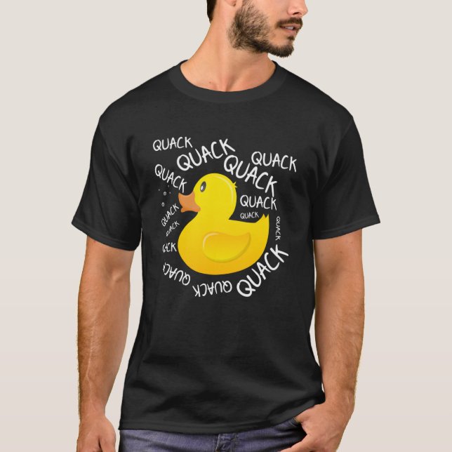 Duck Sound Duck sagt Quack Duck Niedlich Duck T-Shirt (Vorderseite)