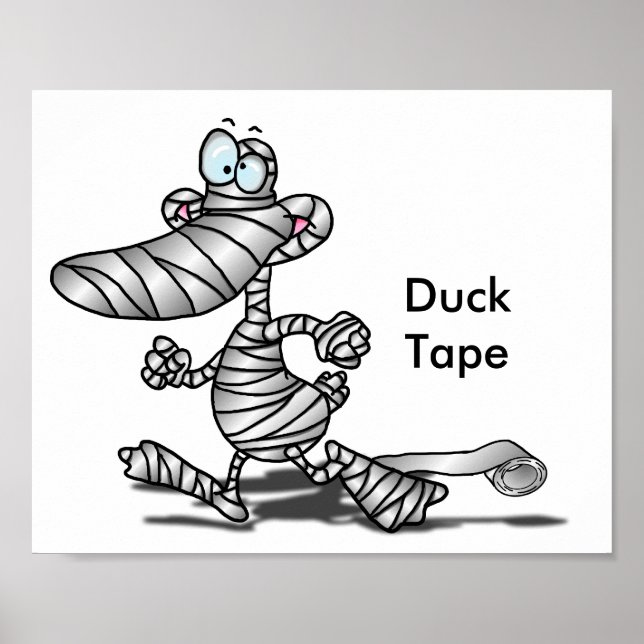 Duck Tape Print Poster (Vorne)