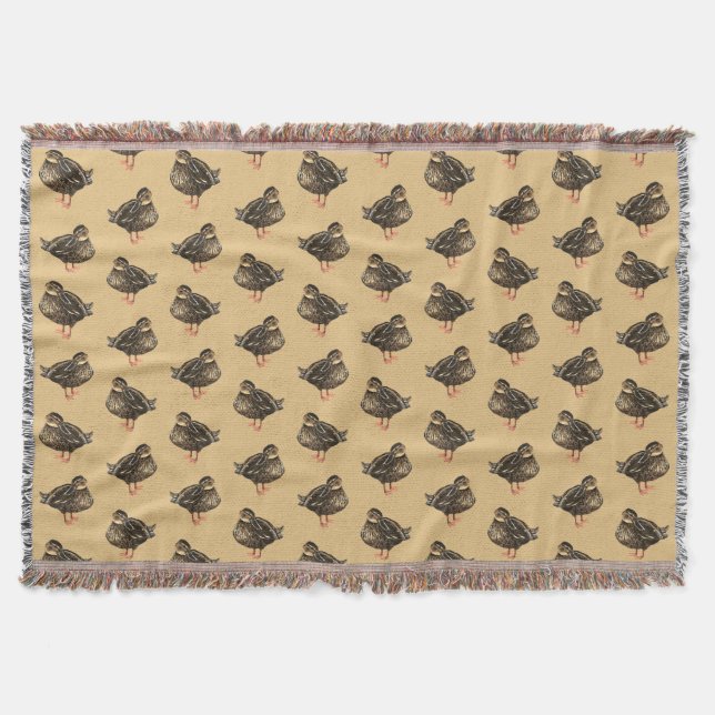 Duck Throw Blanket Decke (Vorderseite)