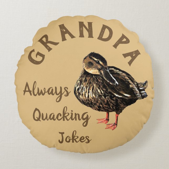 Duck Throw Kissen (Vorderseite)