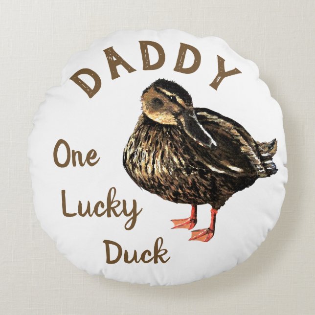 Duck Throw Kissen (Vorderseite)