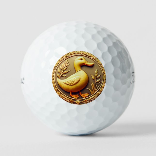Duck Titleist Pro V1 Golf Balls Golfball (Vorderseite)