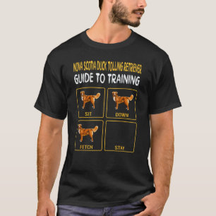 Duck Tolling Retriever Leitfaden zum Training der T-Shirt