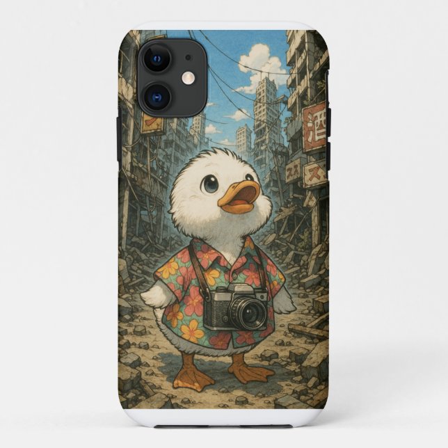 Duck Tourist Apocalipty Chinatown Case-Mate iPhone Hülle (Rückseite)