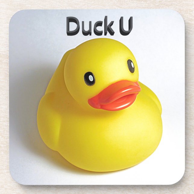 Duck U Untersetzer (Vorderseite)