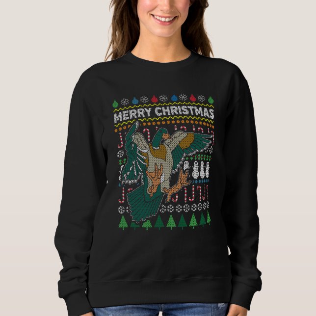 Duck Ugly Christmas Sweat Wildlife Series (Devant)