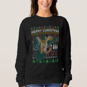 Duck Ugly Christmas Sweater Wildlife Series Sweatshirt