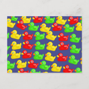 Duck Wallpaper Postkarte
