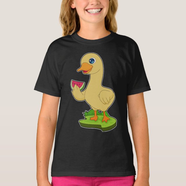 Duck Watermelon T-Shirt (Vorderseite)