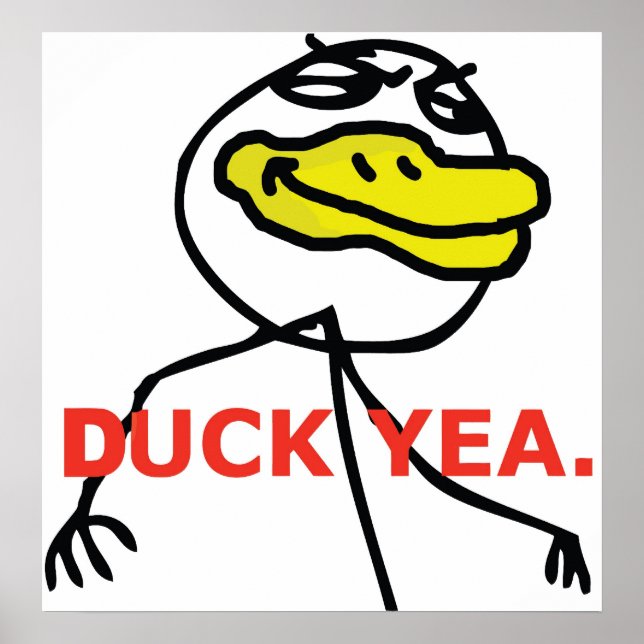Duck Yea - Poster (Devant)