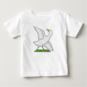 Duck Yoga Mediation Fitness Baby T-shirt