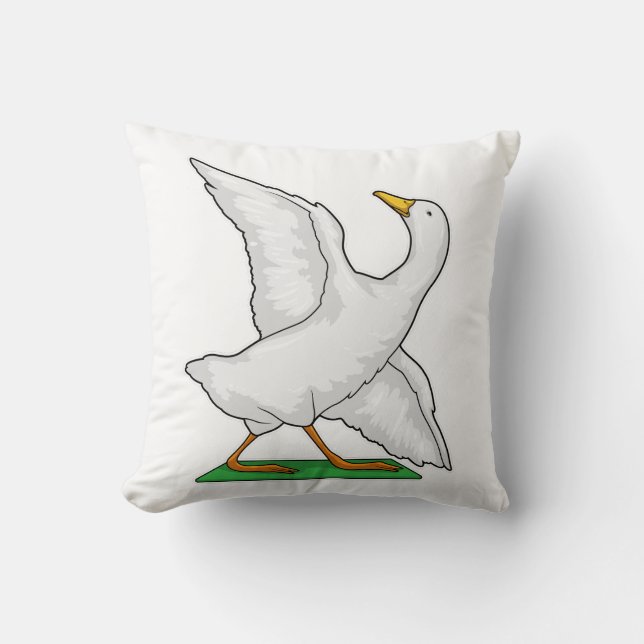 Duck Yoga Mediation Fitness Kissen (Vorderseite)