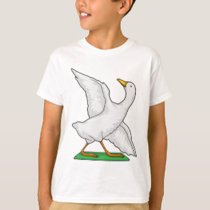 Duck Yoga Mediation Fitness T-Shirt